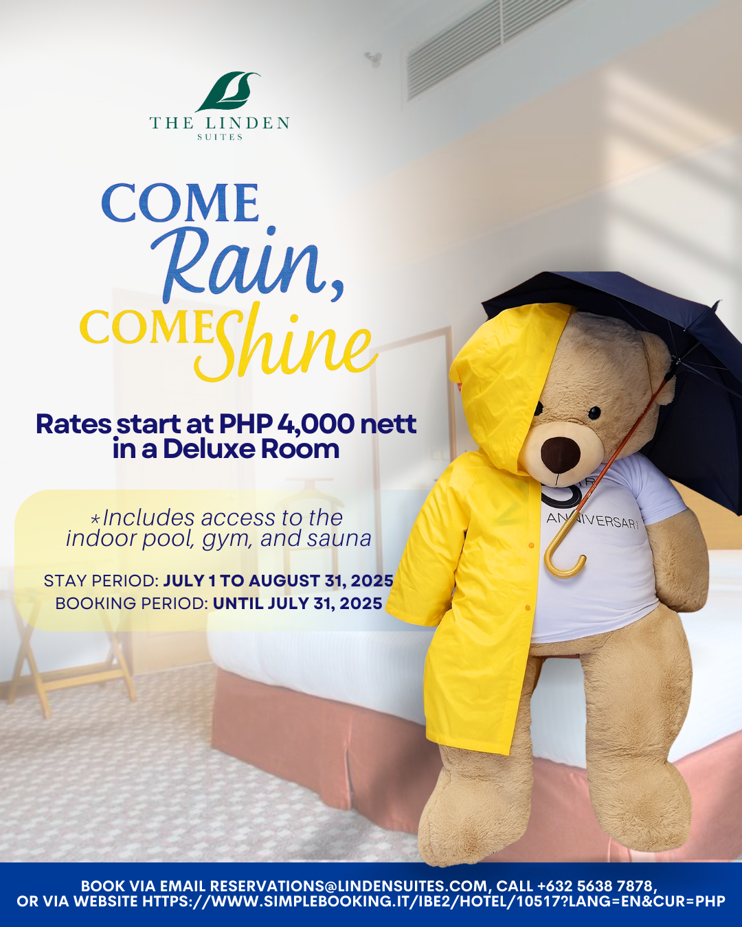 COME RAIN, COME SHINE